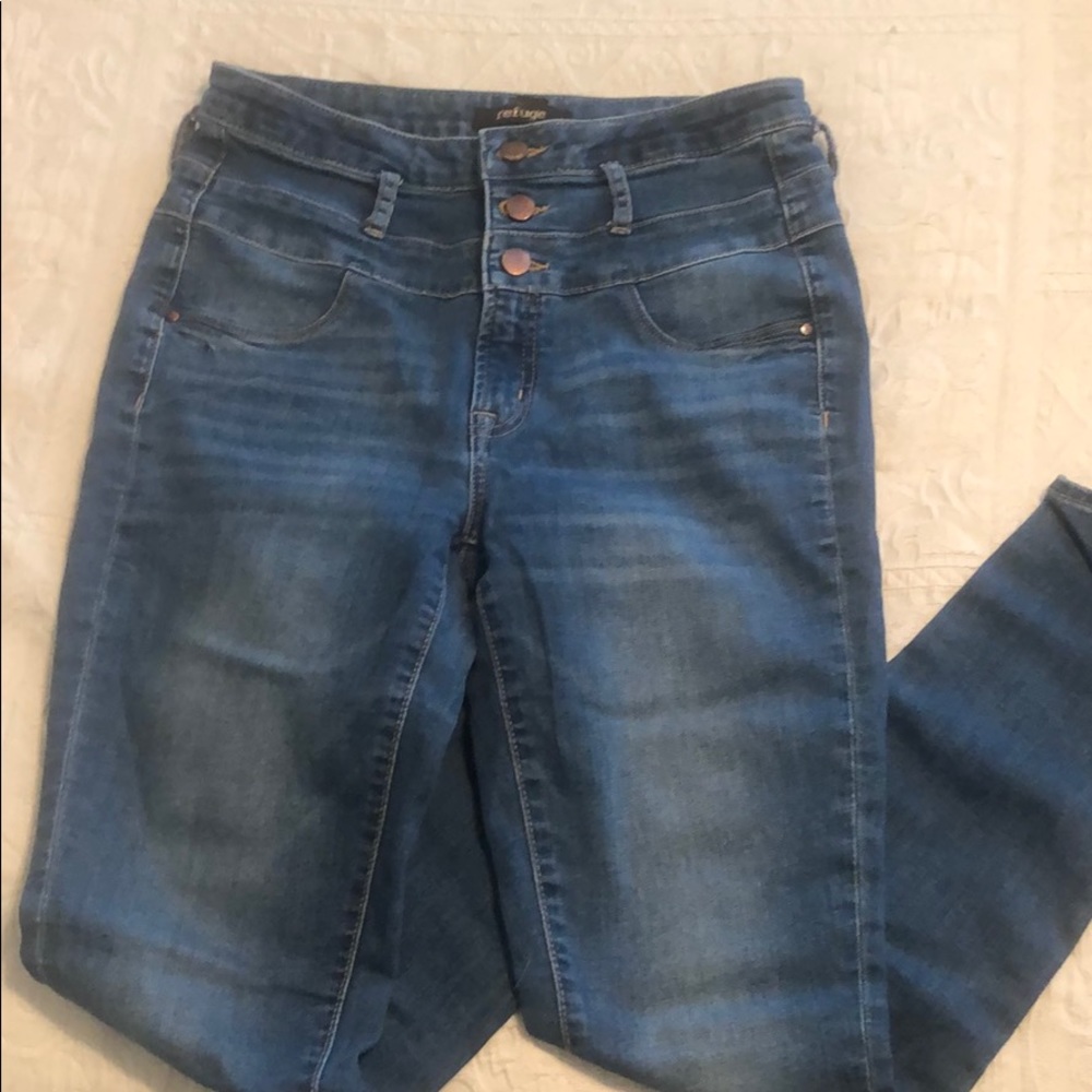 Refuge high rise skinny jeans